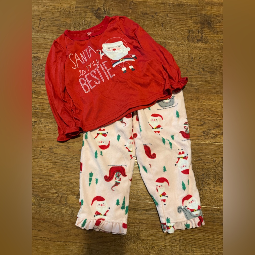 Christmas Pajamas 3T girls NEW